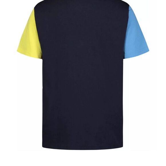 TOMMY HILFIGER Big Boys Stencil Blocked Short Sleeves T-shirt Multicolor Size M - Picture 7 of 15